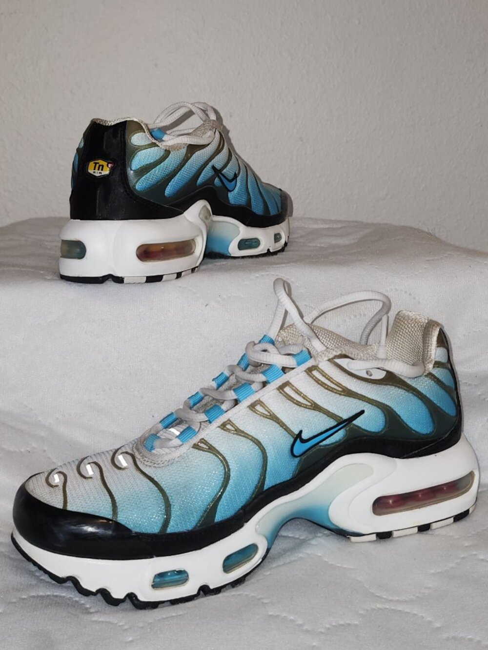 Nike Air Max Plus TN GS University Blue Gradient FD9767-100 Size 4.5Y